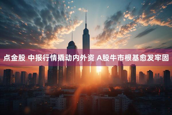 点金股 中报行情撬动内外资 A股牛市根基愈发牢固