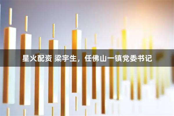 星火配资 梁宇生，任佛山一镇党委书记